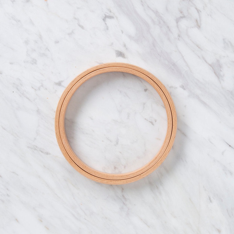 Nurge 16 mm Beech Wood Embroidery Hoop – No.2