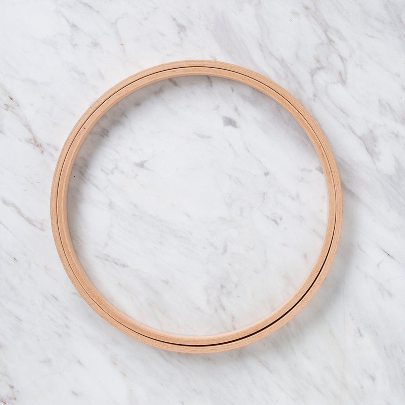 Nurge 16 mm Beech Wood Embroidery Hoop – No.5