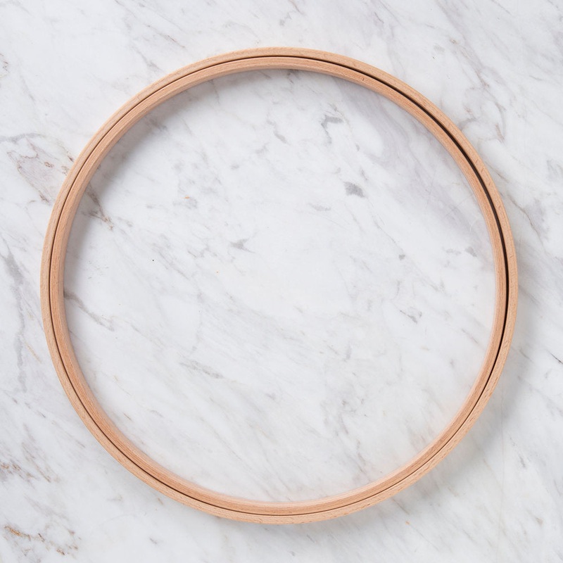 Nurge 16 mm Beech Wood Embroidery Hoop – No.7