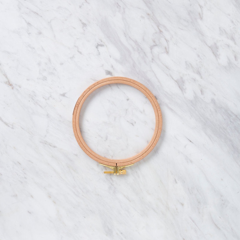 Nurge 8 mm Beech Wood Adjustable Embroidery Hoop – No.2