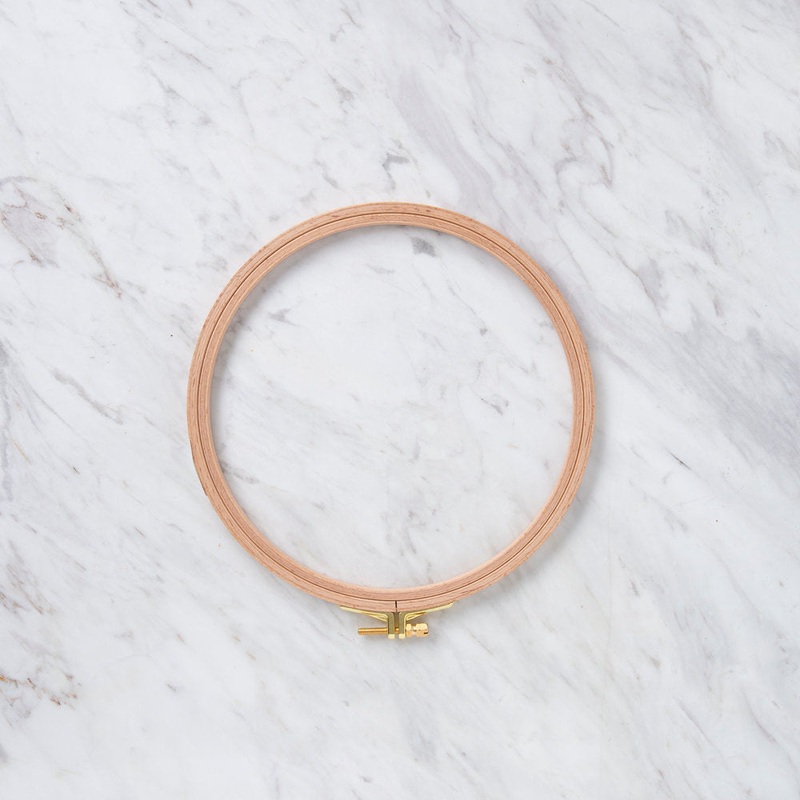 Nurge 8 mm Beech Wood Adjustable Embroidery Hoop – No.4
