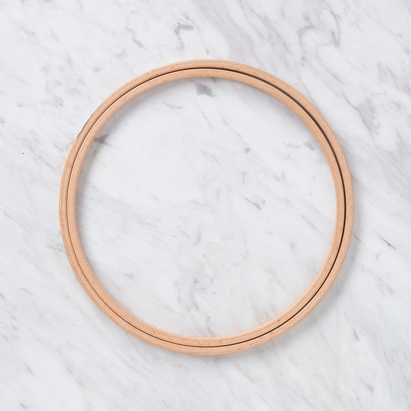 Nurge 8 mm Beech Wood Embroidery Hoop – No.4
