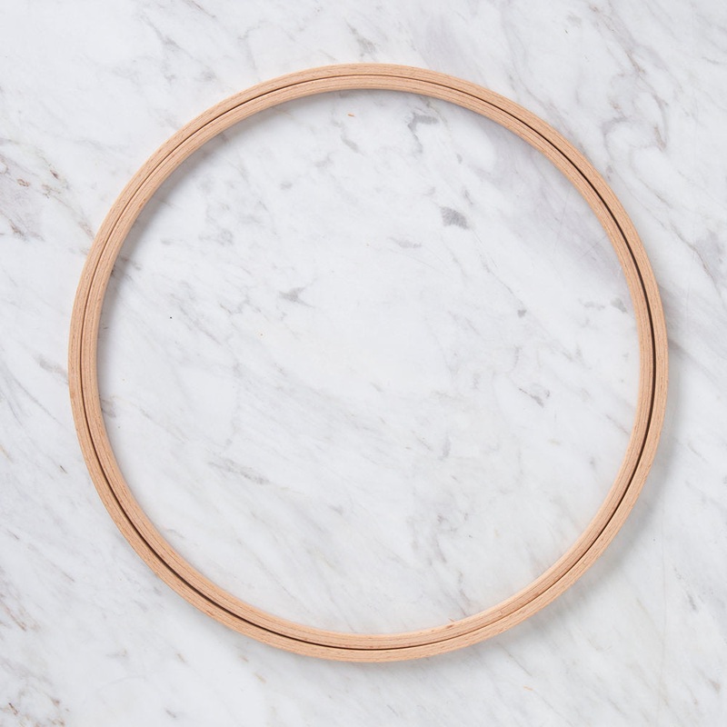 Nurge 8 mm Beech Wood Embroidery Hoop – No.6