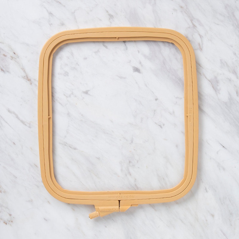 Nurge Adjustable Plastic Square Embroidery Hoop No.3