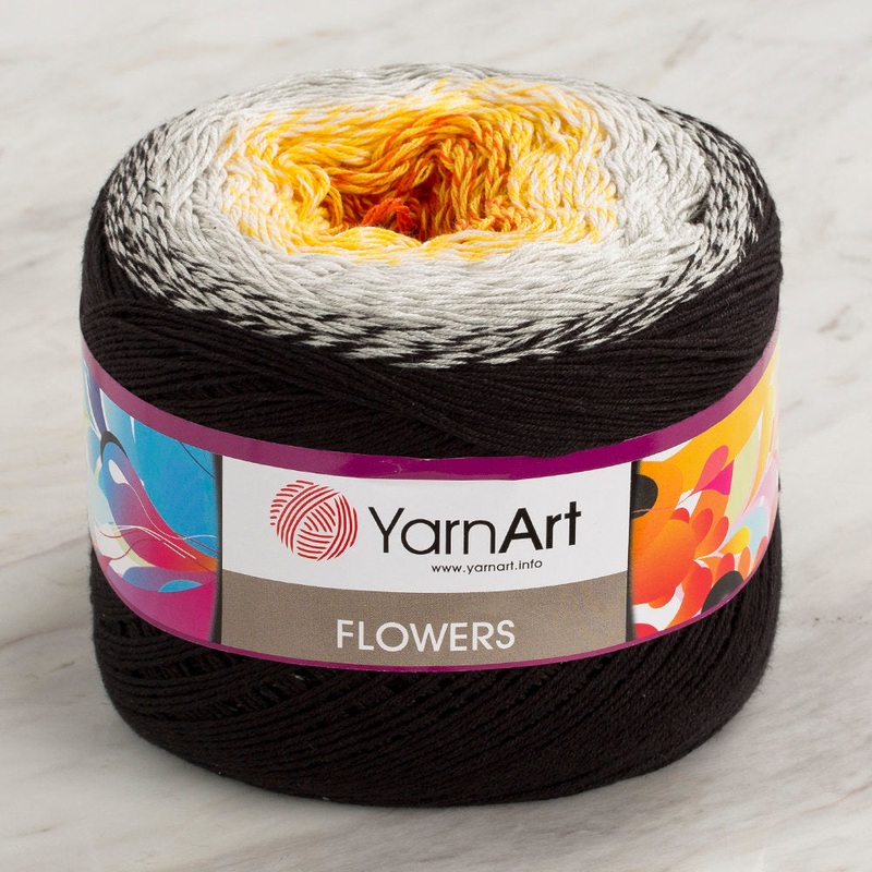 YarnArt Flowers Cotton Gradient Yarn – 259