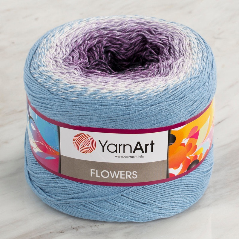 YarnArt Flowers Cotton Gradient Yarn – 264