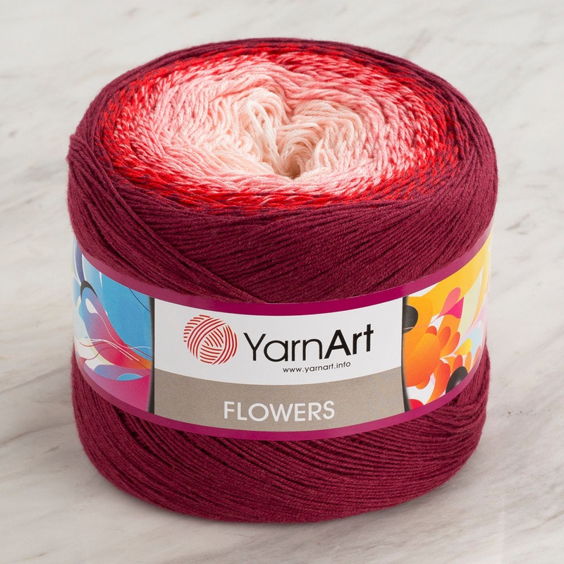 YarnArt Flowers Cotton Gradient Yarn – 269