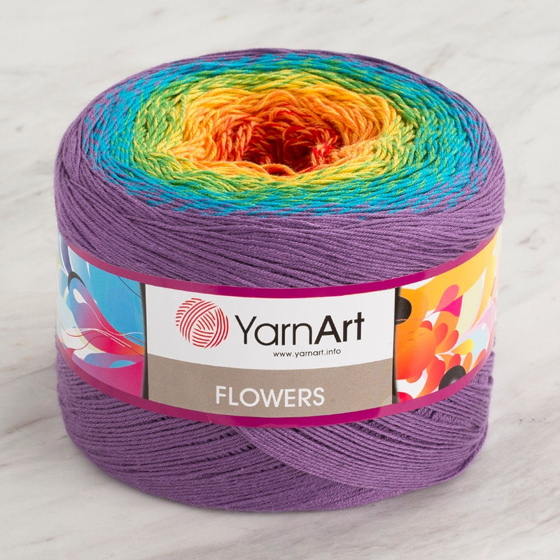 YarnArt Flowers Cotton Gradient Yarn – 277