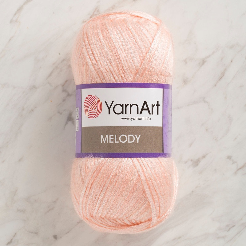 YarnArt Melody Yarn, Light Pink – 896
