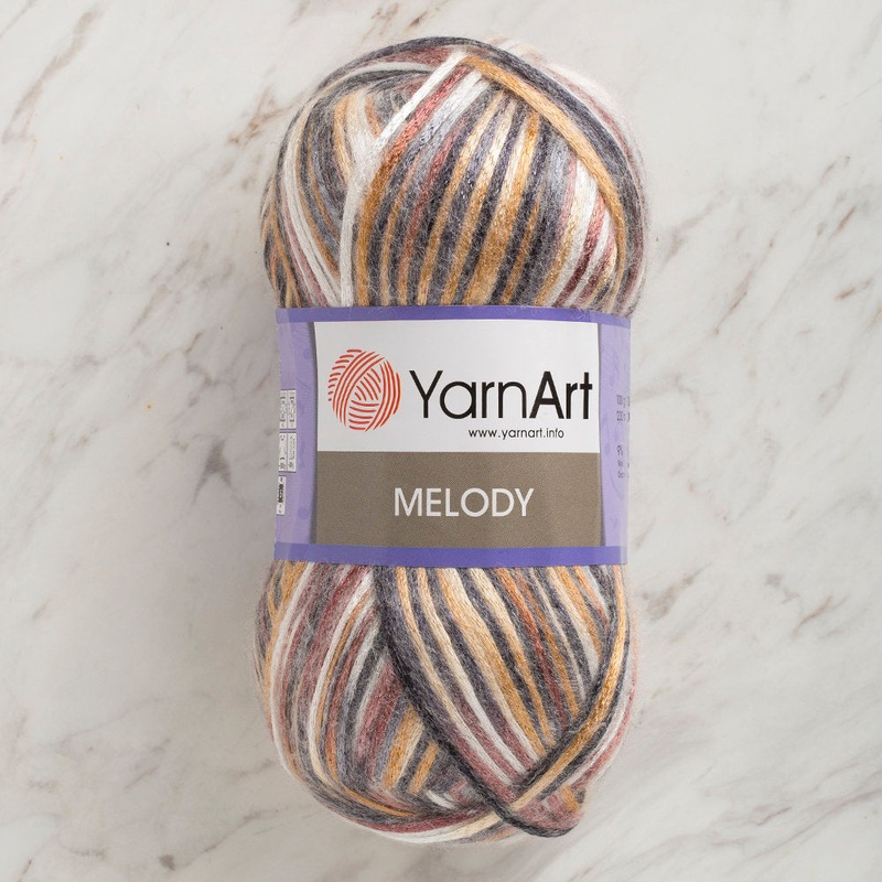 YarnArt Melody Yarn, Variegated – 902