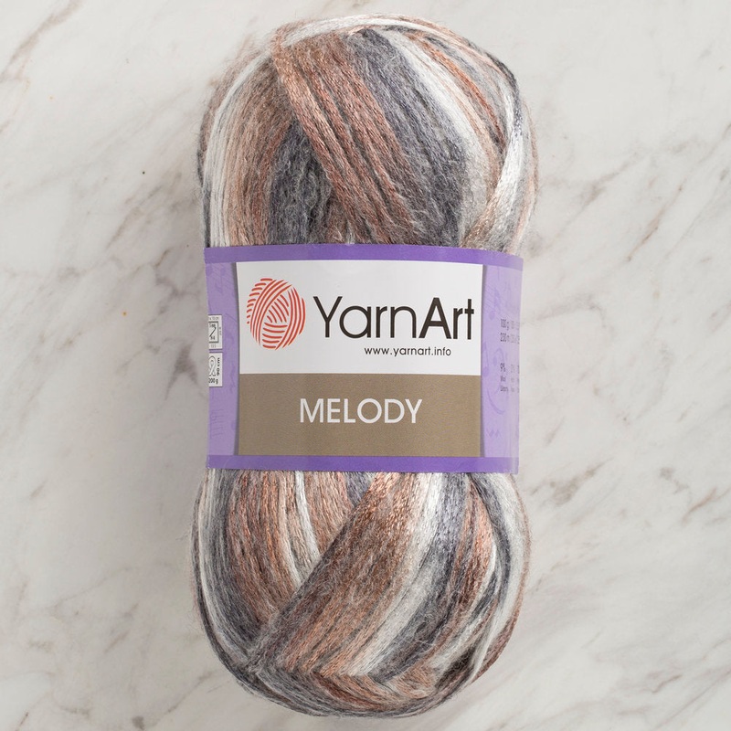 YarnArt Melody Yarn, Variegated – 907