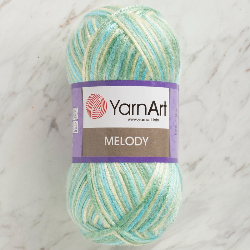 YarnArt Melody Yarn, Variegated – 909