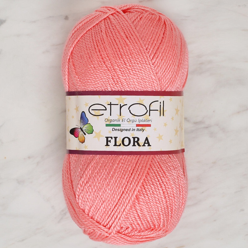 Etrofil Flora Knitting Yarn, Pink – 73031