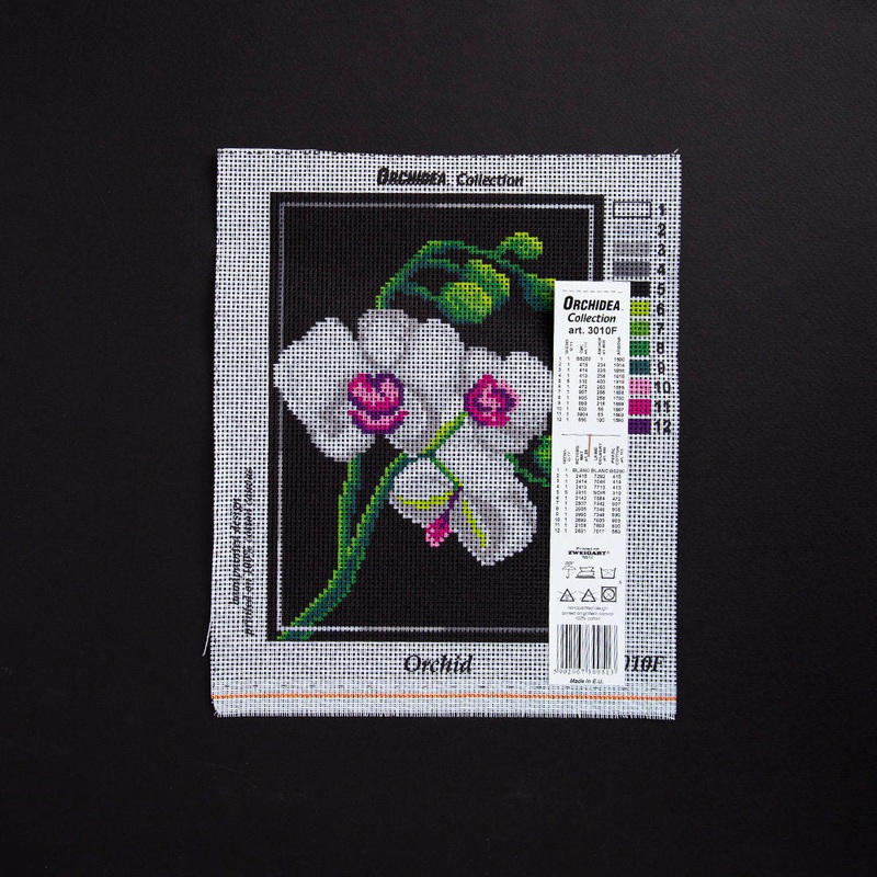 Orchidea 18x24cm Printed Gobelin, Orchid – 3010F