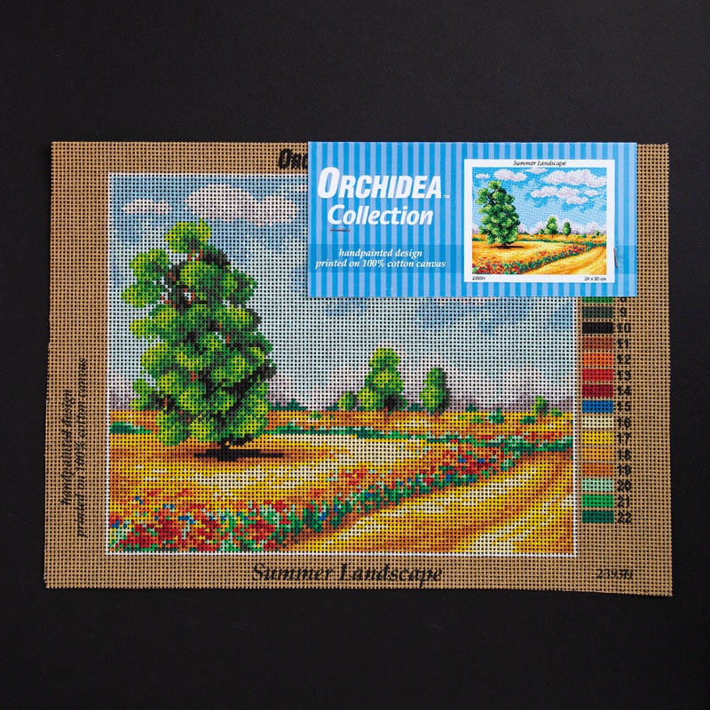 Orchidea 24x30cm Printed Gobelin, Summer Landscape – 2393H