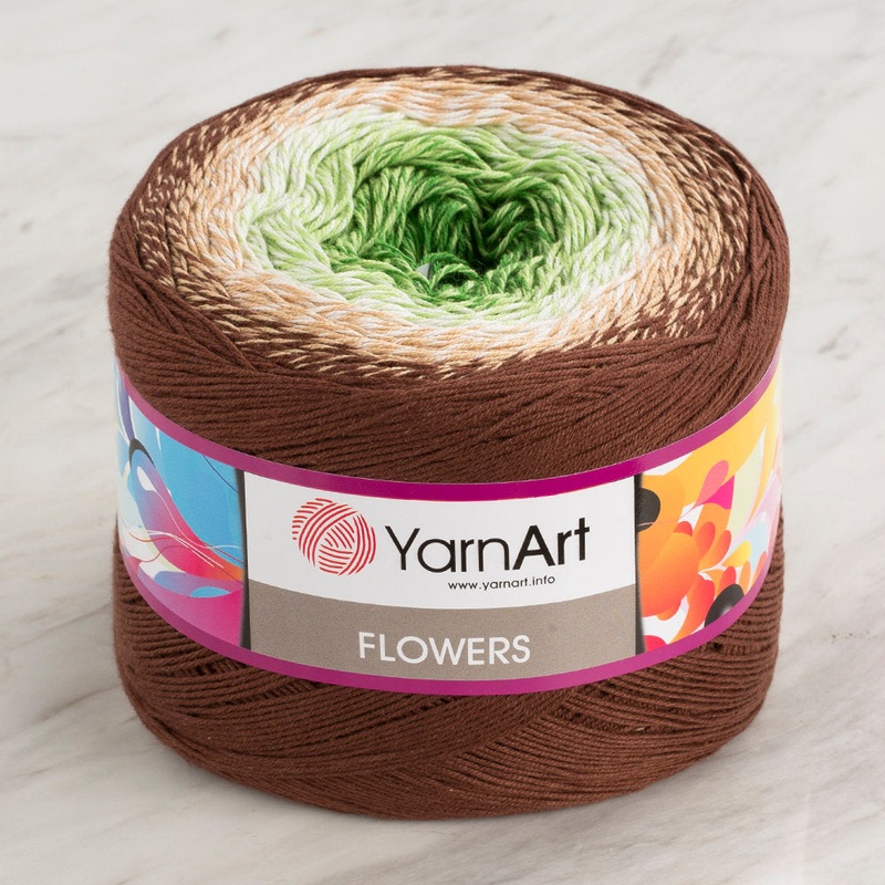 YarnArt Flowers Cotton Gradient Yarn – 272