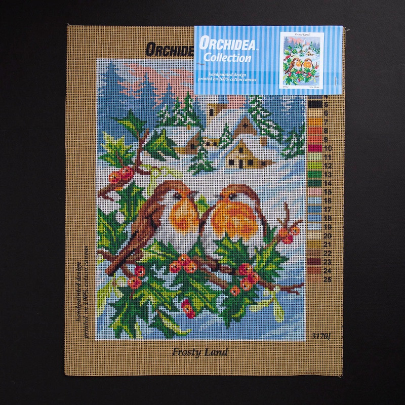 Orchidea 30x40cm Printed Gobelin, Frosty Land – 3170J