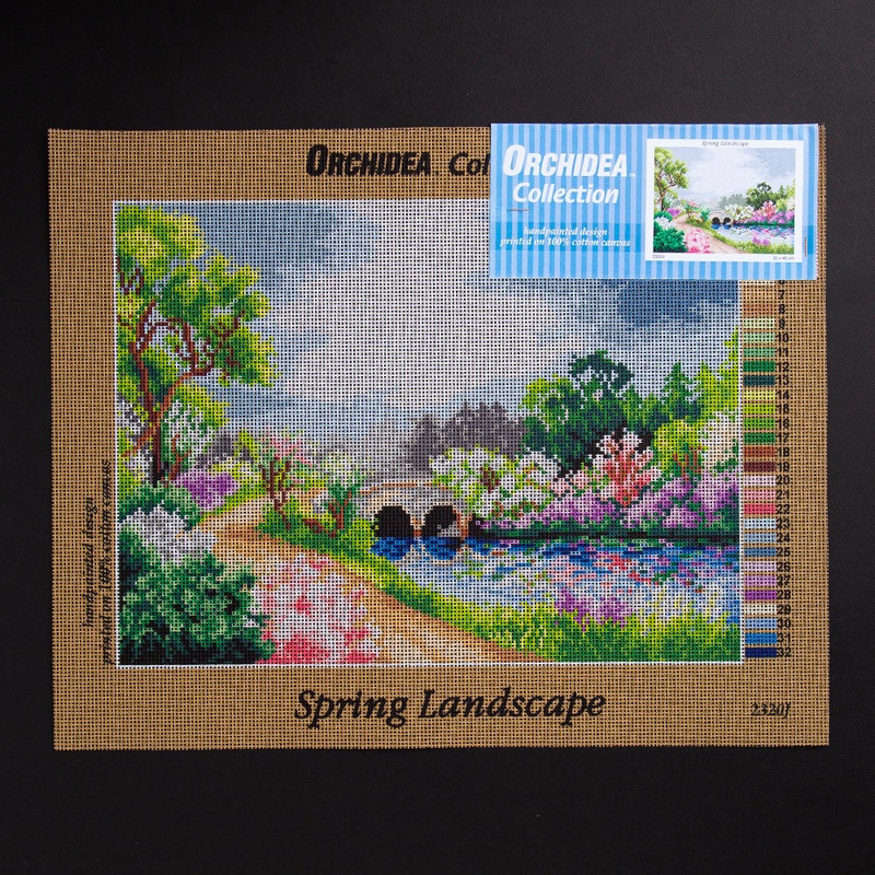 Orchidea 30x40cm Printed Gobelin, Spring Landscape – 2320J
