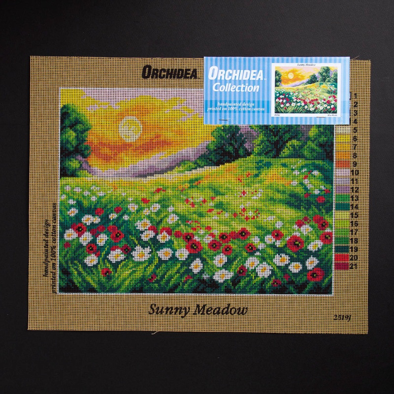 Orchidea 30x40cm Printed Gobelin, Sunny Meadow – 2519J