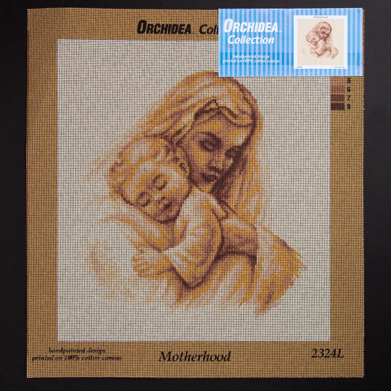 Orchidea 40x40cm Printed Gobelin, Motherhood – 2324L