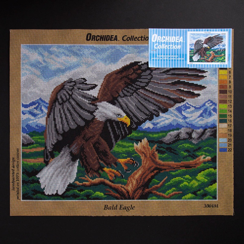 Orchidea 40x50cm Printed Gobelin, Bald Eagle – 3004M