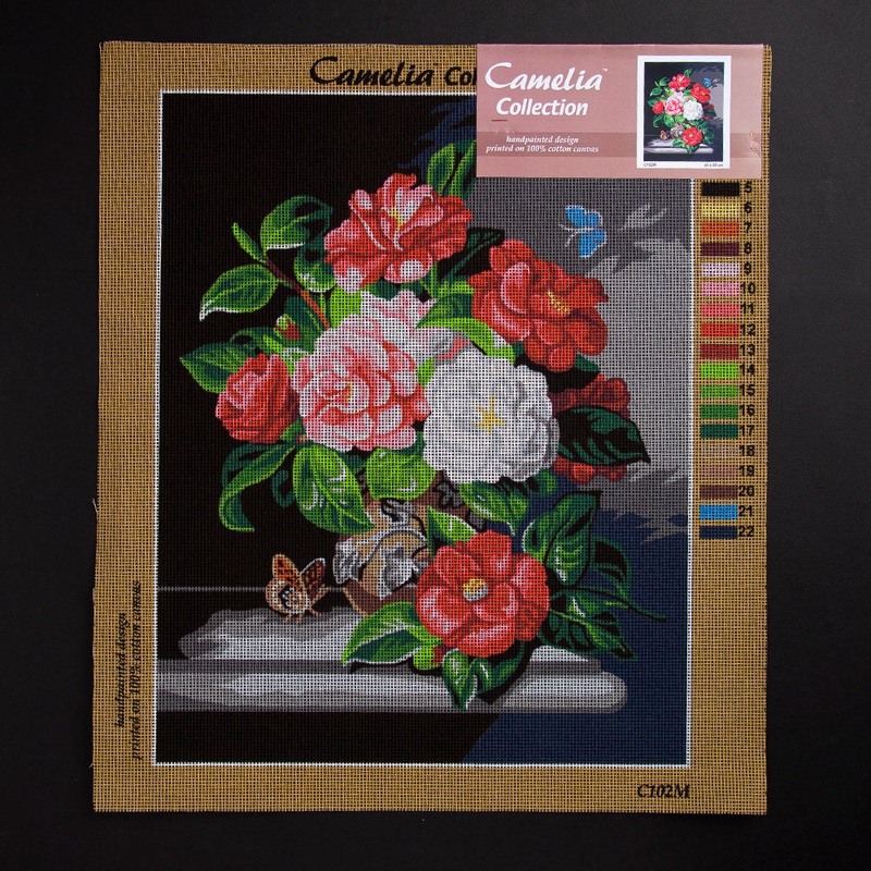 Orchidea 40x50cm Printed Gobelin, Flowers, C102M