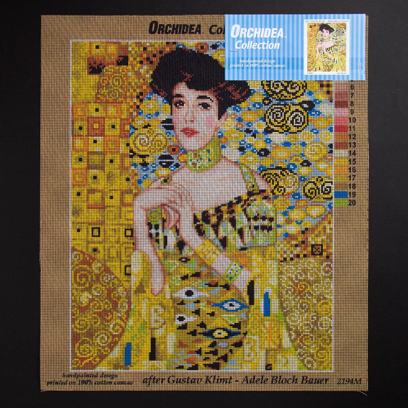 Orchidea 40x50cm Printed Gobelin, Gustav Klimt – Adele Bloch Bauer – 2194M