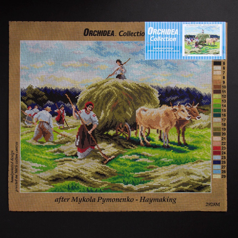 Orchidea 40x50cm Printed Gobelin, Mykola Pymonenko – Haymaking – 2928M