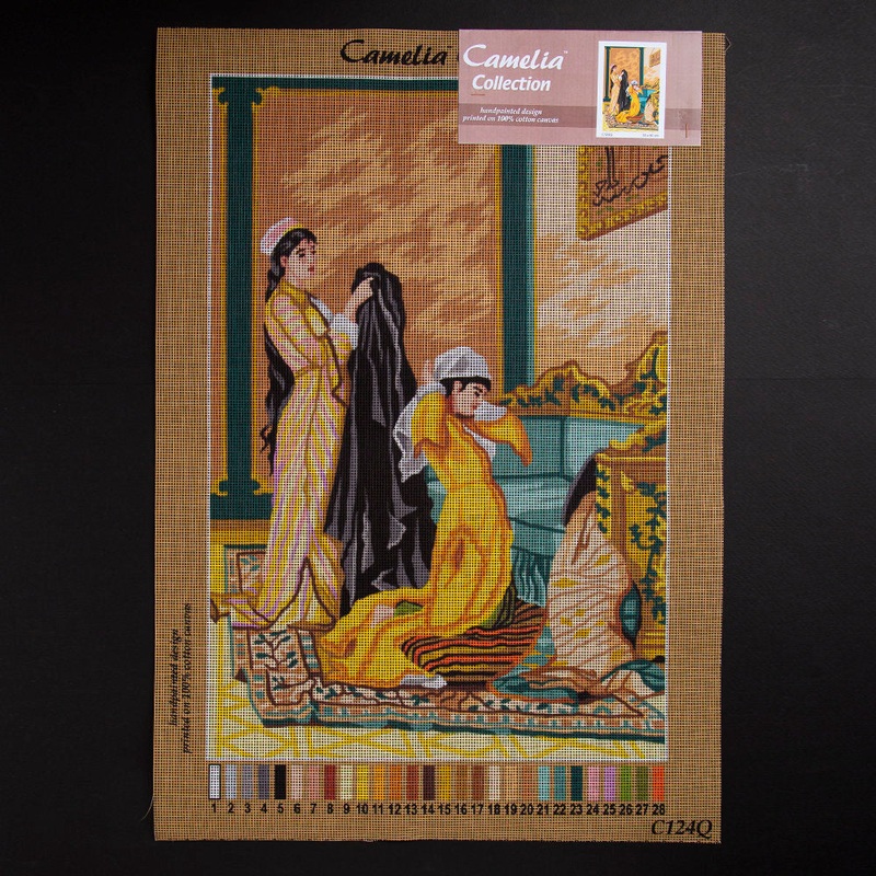 Orchidea 40x60cm Printed Gobelin, Osman Hamdi Bey – Sultan’s Favorite – C124Q