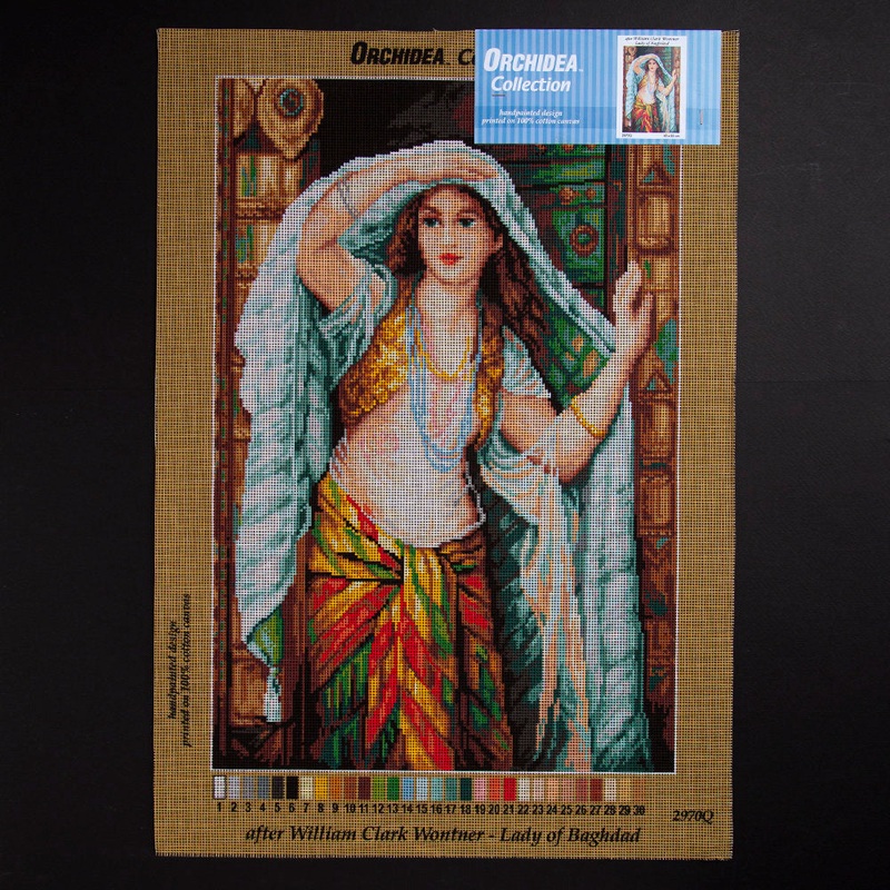 Orchidea 40x60cm Printed Gobelin, William Clarke Wontner – Lady of Baghdad – 2970Q