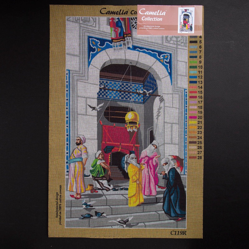 Orchidea 40x70cm Printed Gobelin, Osman Hamdi Bey – Concubines – C119R