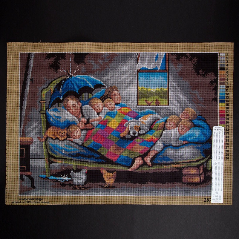 Orchidea 50x70cm Printed Gobelin, Home Sweet Home – 2871R