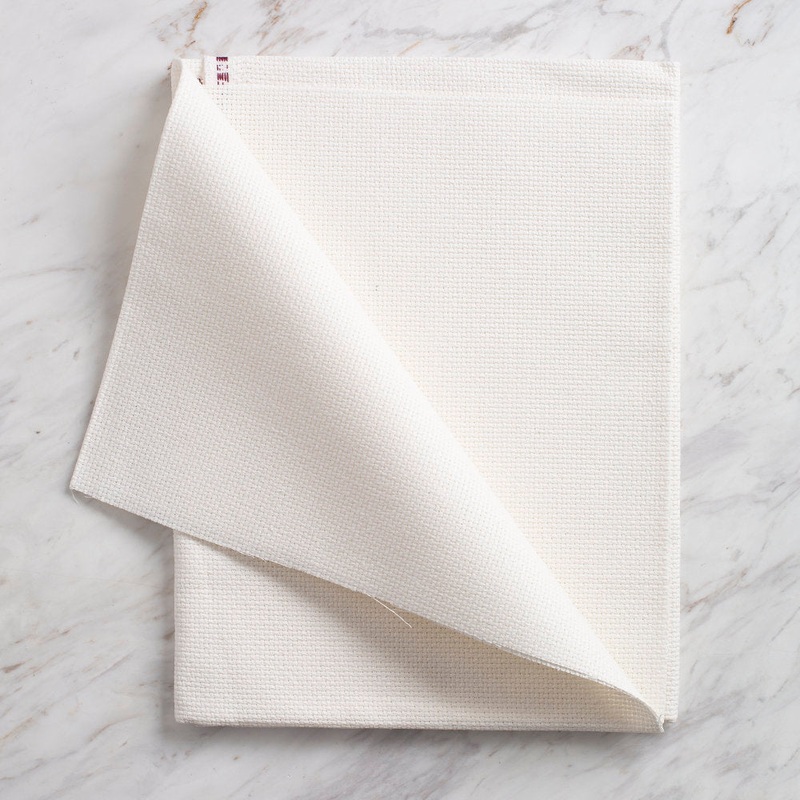 Domino Embroidery Fabric, Off White – DKAB000-0008