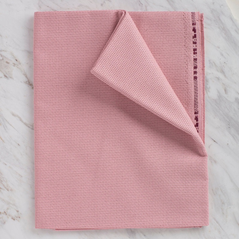 Domino Embroidery Fabric, Pink – DKAB000-0010