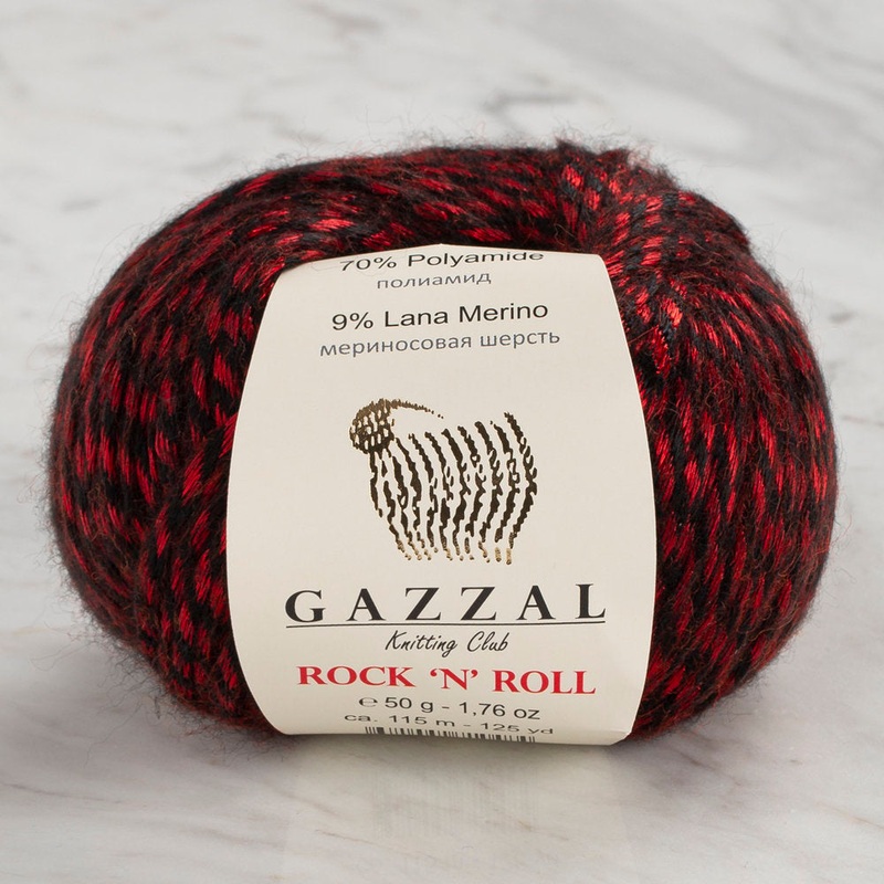Gazzal Rock’N’Roll Yarn, Variegated – 13950