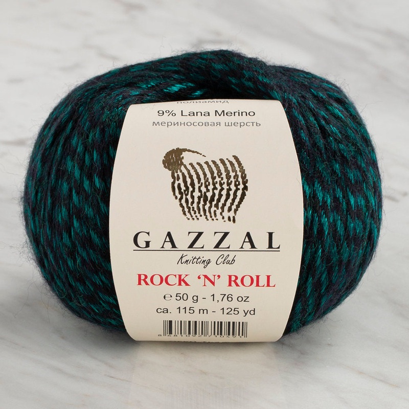 Gazzal Rock’N’Roll Yarn, Variegated – 13951