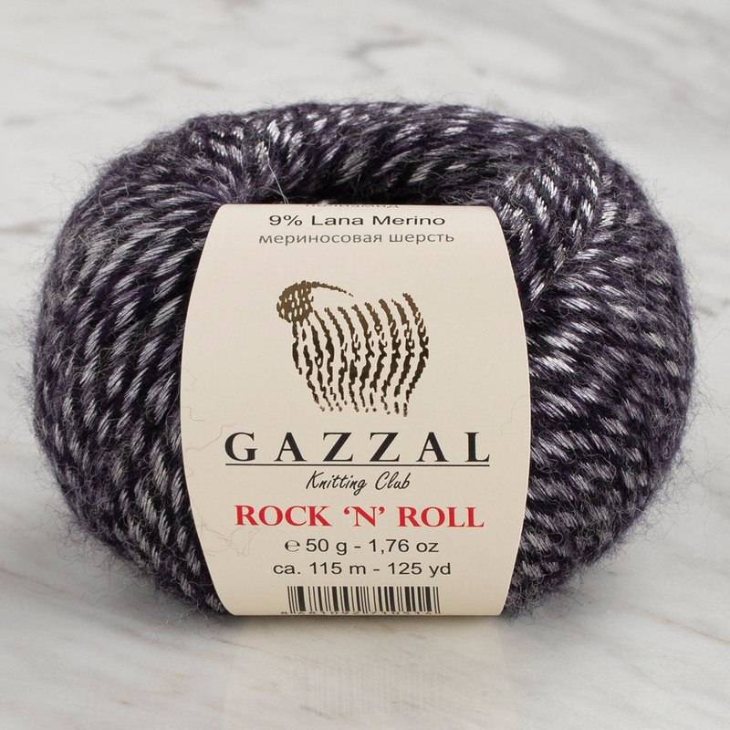 Gazzal Rock’N’Roll Yarn, Variegated – 13953