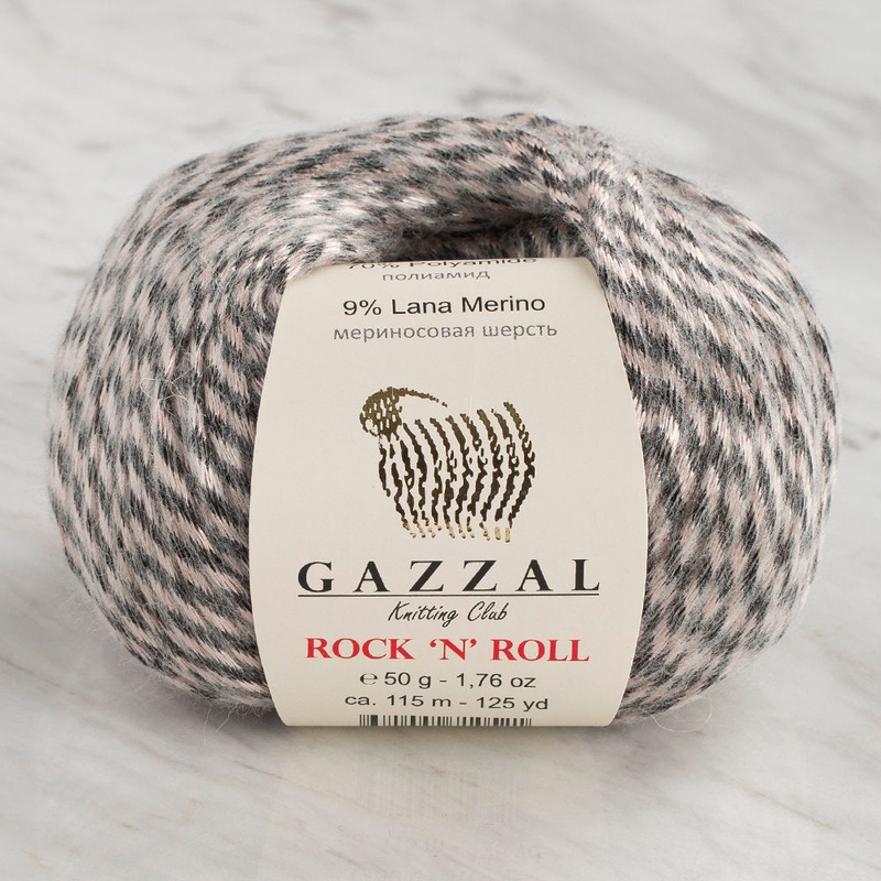Gazzal Rock’N’Roll Yarn, Variegated – 13954