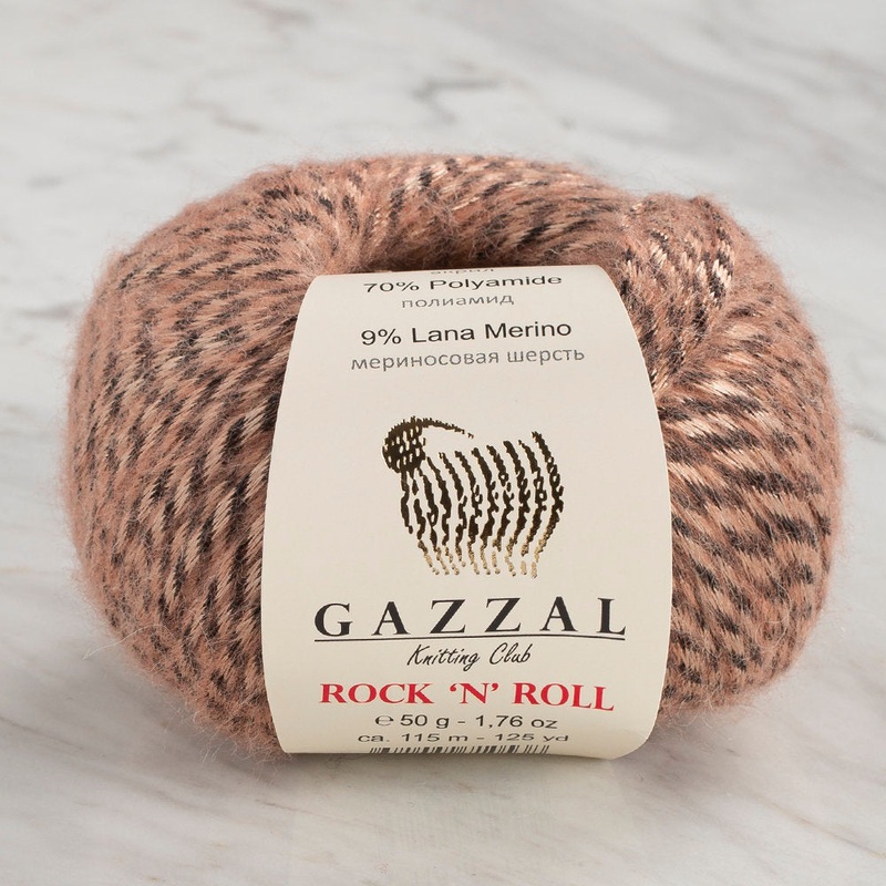 Gazzal Rock’N’Roll Yarn, Variegated – 13955