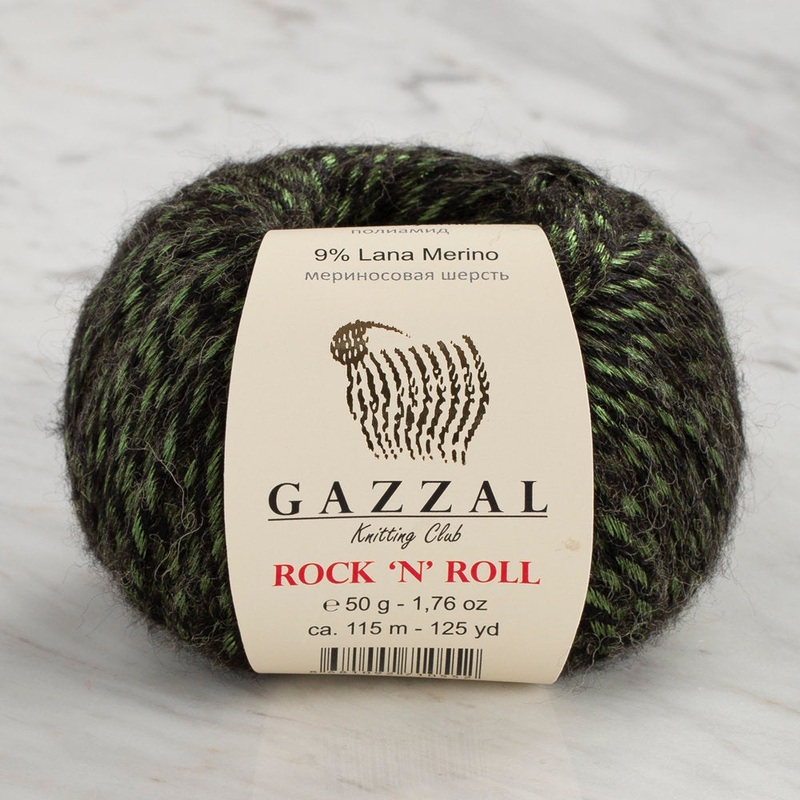 Gazzal Rock’N’Roll Yarn, Variegated – 13957