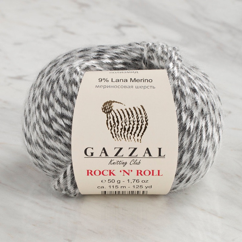 Gazzal Rock’N’Roll Yarn, Variegated – 13958