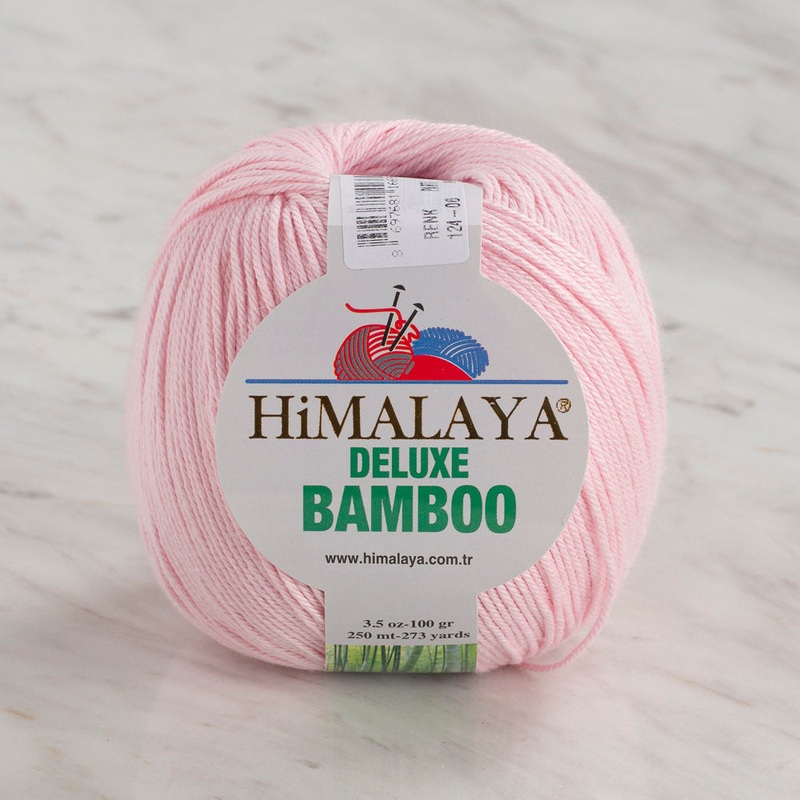 Himalaya Deluxe Bamboo Yarn, Light Pink – 124-06