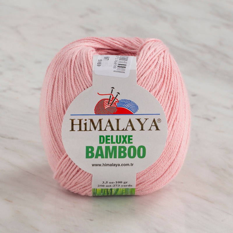 Himalaya Deluxe Bamboo Yarn, Pink – 124-44
