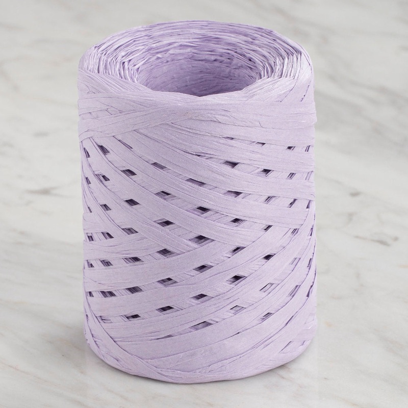 Loren Natural Raffia Paper Yarn, Lilac – 37