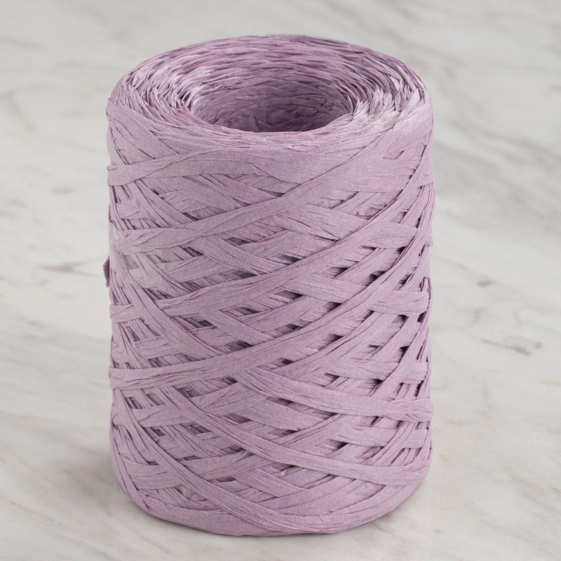 Loren Natural Raffia Paper Yarn, Lilac – 38