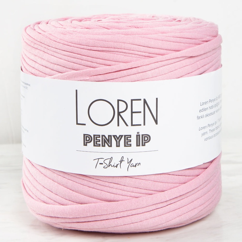 Loren T-Shirt Yarn, Dusty Pink – 36
