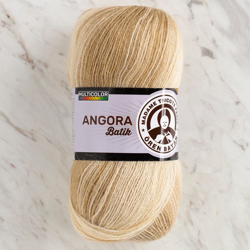 Madame Tricote Paris Angora Batik Yarn, Variegated – 852