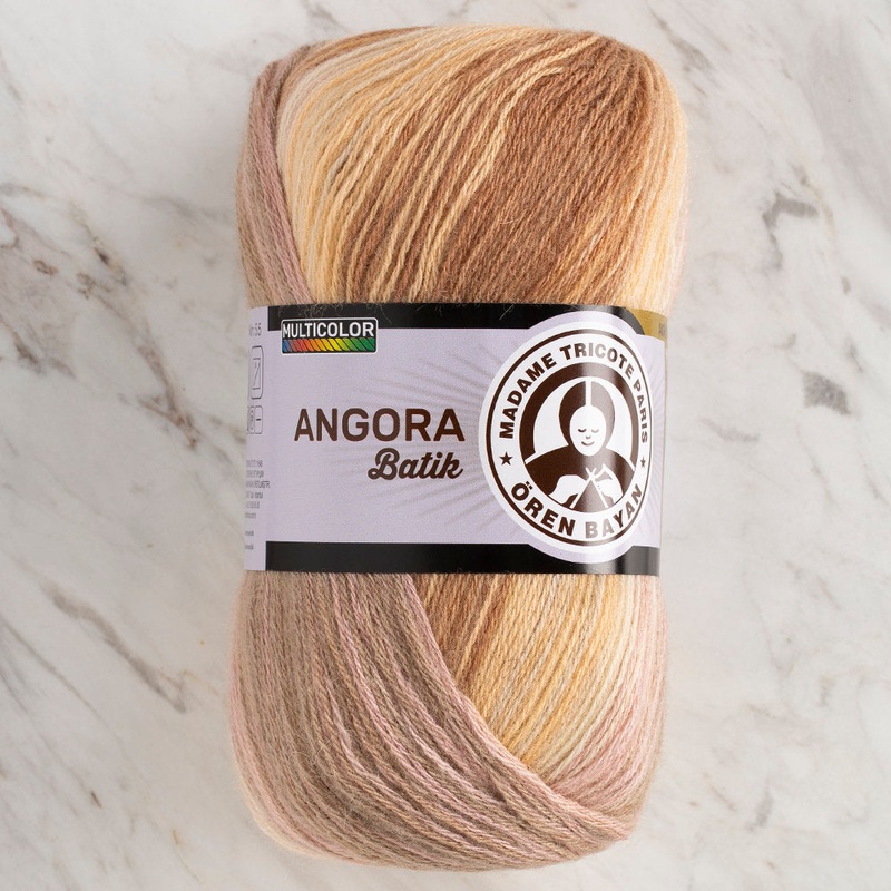 Madame Tricote Paris Angora Batik Yarn, Variegated – 861