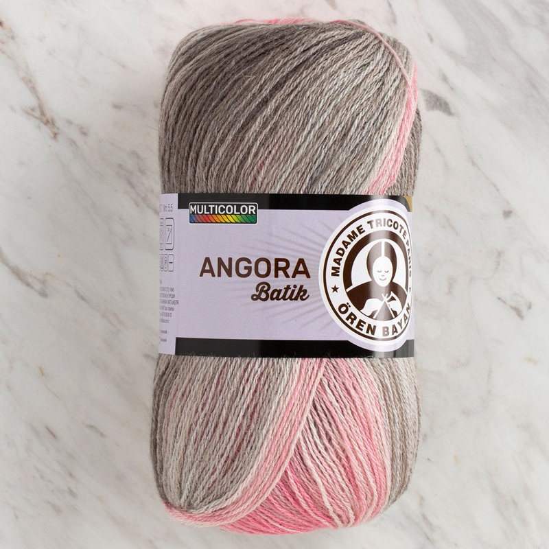Madame Tricote Paris Angora Batik Yarn, Variegated – 862