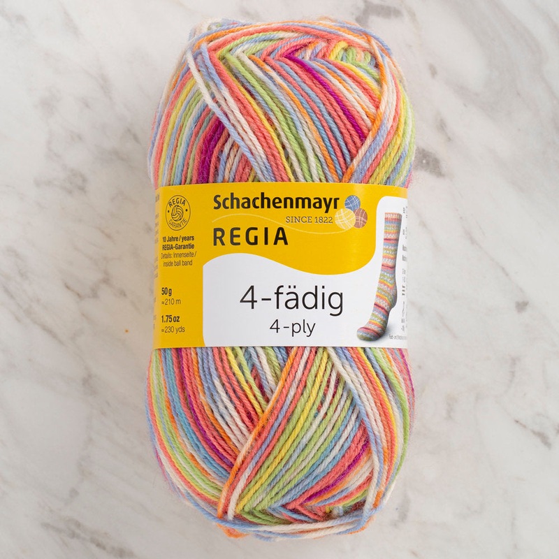 Schachenmayr Regia 4-Ply 50gr Color Sock Yarn, Variegated – 01132